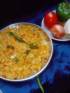वेज राइस फ्राई रेसिपी मुख्य फोटो
