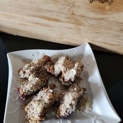 A picture of Snicker Filled Dates.