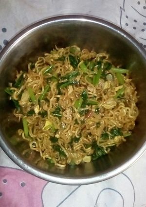 Foto resep Mi goreng sawi