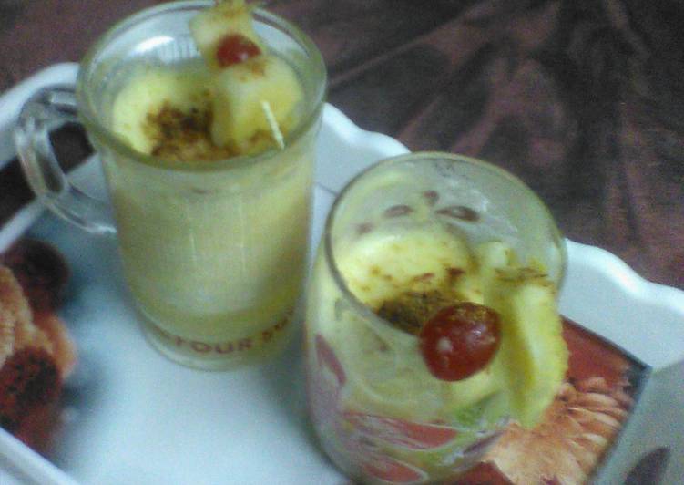 Recipe of Super Quick Homemade Masala Pineapple juice