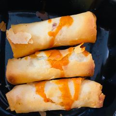 A picture of Shrimp spring rolls !.