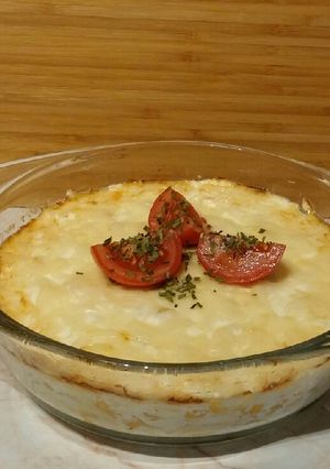 Tojásos-kukoricás rakottas recept fotója