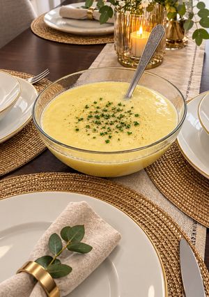 Fokhagyma krémleves recept fotója