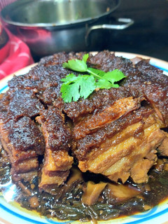 Foto resep Babi Hong Sayur Asin (802)