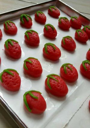 Foto resep Nastar strowbery🍓🍓
