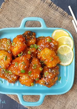 Foto resep Ikan Patin Saus Madu Pedas