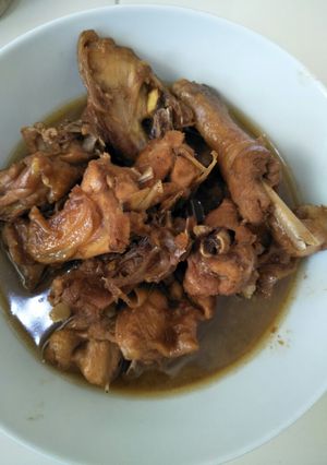 Foto resep Ayam kampung masak kecap