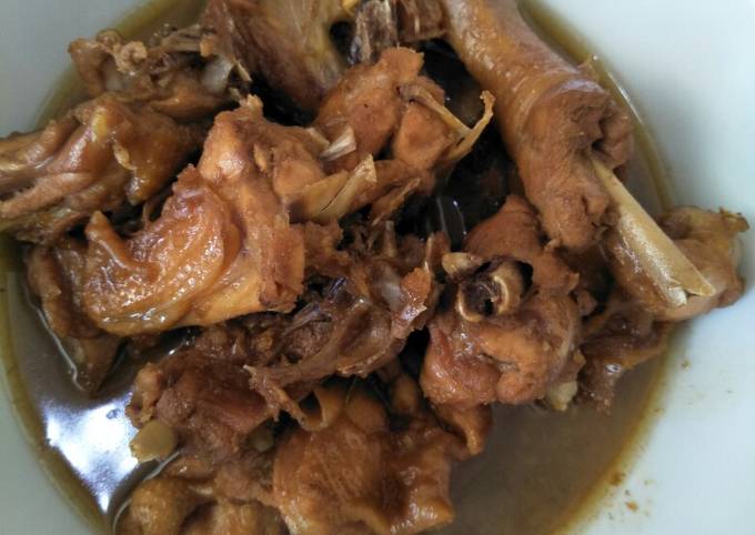 Ayam kampung masak kecap