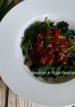 Foto resep Rujak Kangkung