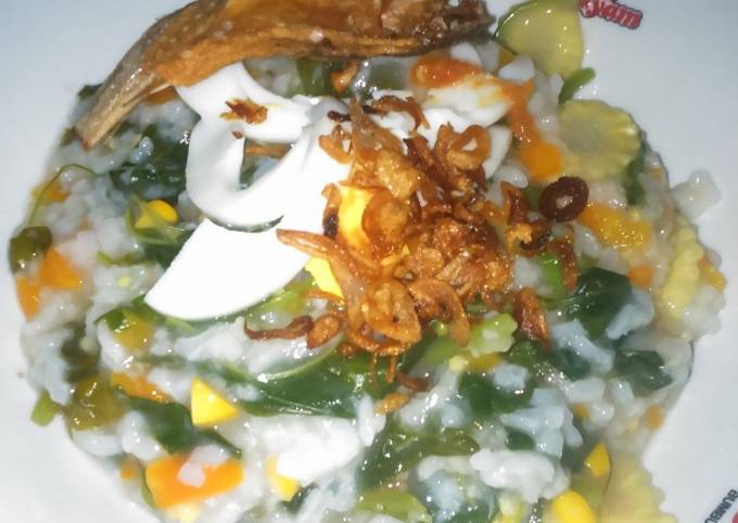 Resep Bubur Menado Sederhana, Bikin Ngiler