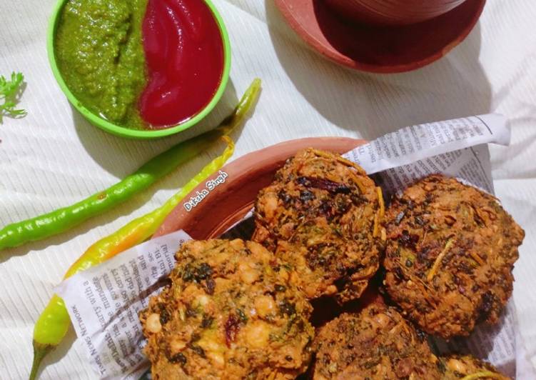 Methi chana daal vada