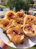Tartes de queijo e doce de Abóbora