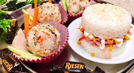Hình ảnh món Rice burger & rice balls