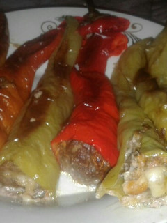 Una foto de Ají Catalán relleno, #Mercado