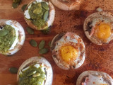Champiñones rellenos