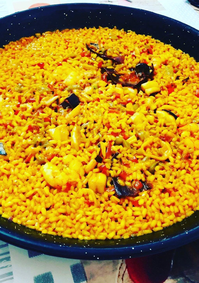 Una foto de Arroz del senyoret