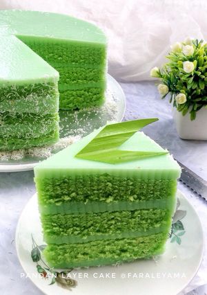 Foto resep Pandan Layer Cake