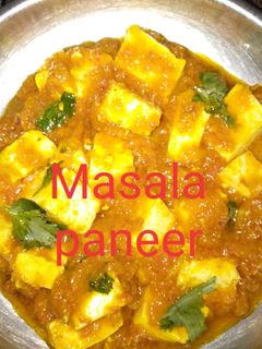 A picture of Masala paneer.