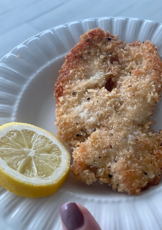 Una foto de 🍗🥓    Pechuguitas de Pollo Crispy (símil milanesa)🍗🥓