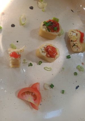 Foto resep Egg Roll Tahu Kukus dengan Sambal Homemade (ide jualan)