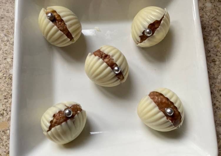 Simple Way to Prepare Homemade White chocolate Shell