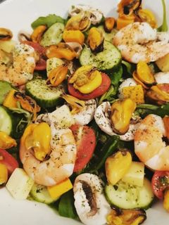 Une photo de Salade composée