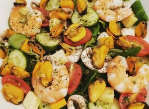Une photo de Salade composée