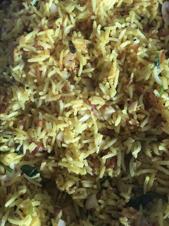 A picture of Lemon rice#summerchallenge2.