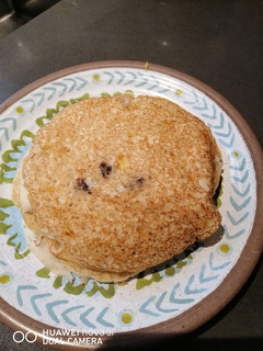 A picture of Banana and Raisin Pancake.