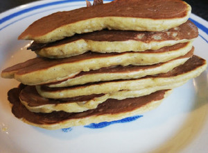 Φωτογραφία της συνταγής Μικρά pancakes για βρέφη με 4 υλικά