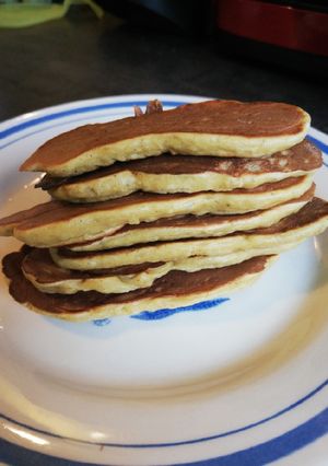 Φωτογραφία της συνταγής Μικρά pancakes για βρέφη με 4 υλικά
