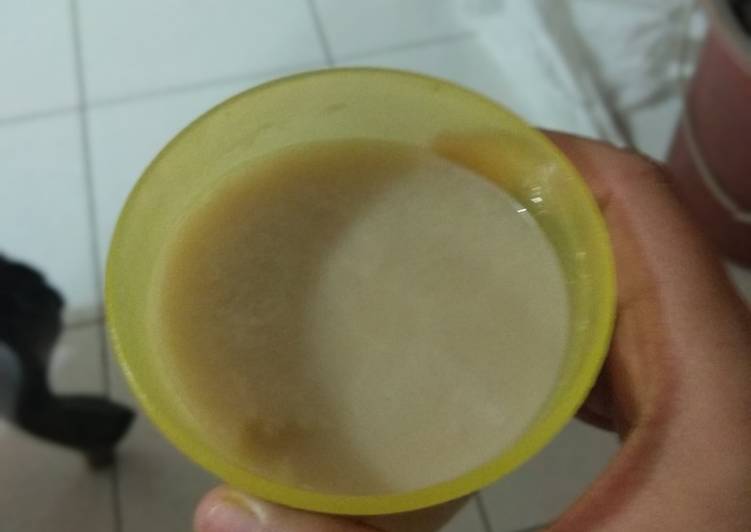 Teh tarik ala2 / thai tea terserah aja 😁😁😁