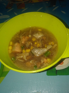 Foto resep Sop Enoki Salmon
