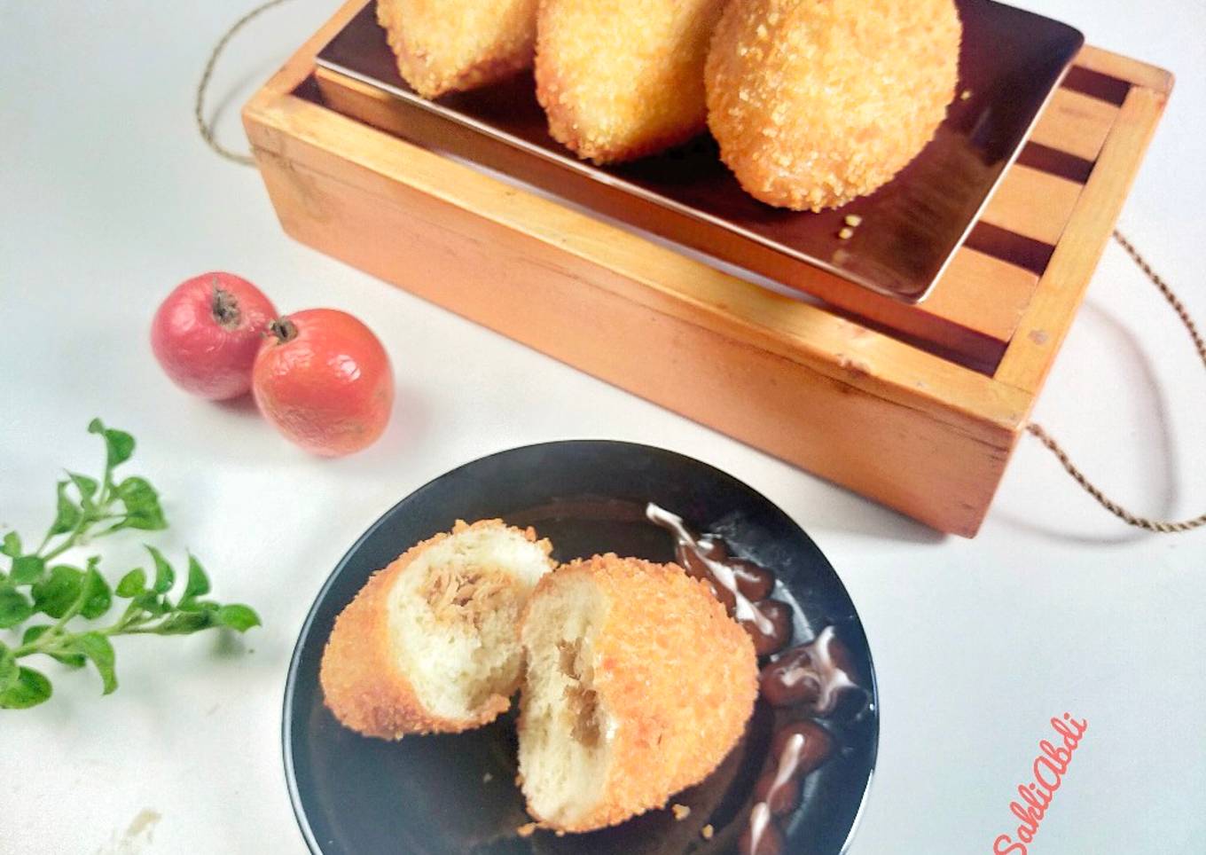 Roti Goreng isi Abon