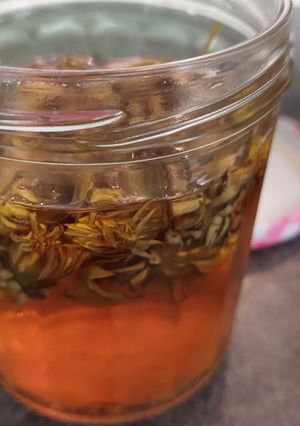 Une photo de Vinaigre de pissenlits