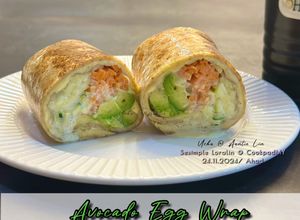 Gambar Avocado Egg Wrap