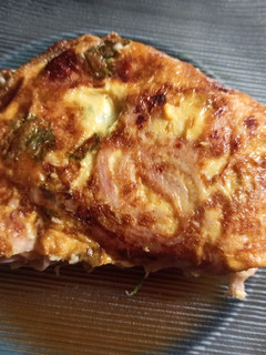 Una foto de Omelette de jamón y queso