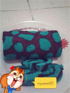 Foto resep Bolu gulung kukus bluberry keju