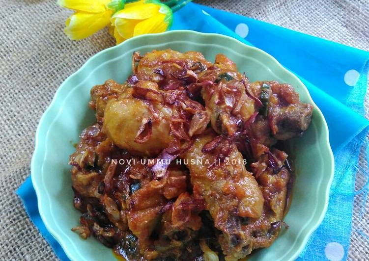Semur ayam medan (harum nikmat)