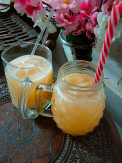 खरबूजे का जूस (kharbuje ka juice recipe in Hindi) रेसिपी मुख्य फोटो