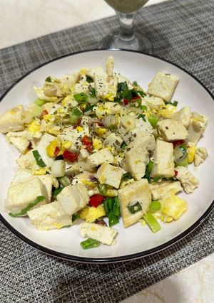 Foto resep Menu Diet Tahu Telur