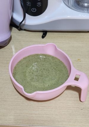 Foto resep Mpasi Daging Bayam Tahu (6 bln)
