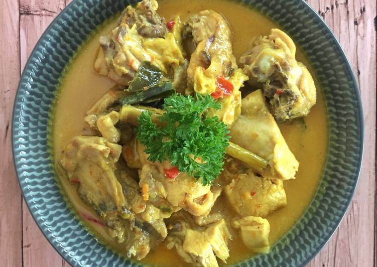 Resep Kalio Ayam (bumbu seadanya) yang Enak Banget
