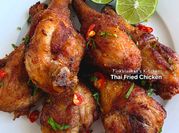A picture of pan fried drumsticks