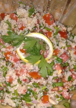 Una foto de Tabulé ensalada libanesa