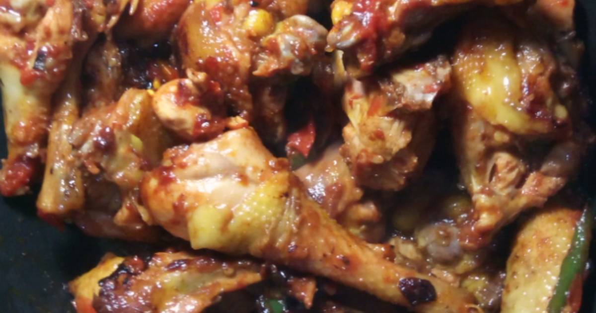 Wet fry chicken Authormaraton Recipe by Harriet Kisali Cookpad