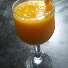 A picture of Mango tango sizzling drink.