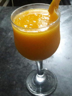 A picture of Mango tango sizzling drink.
