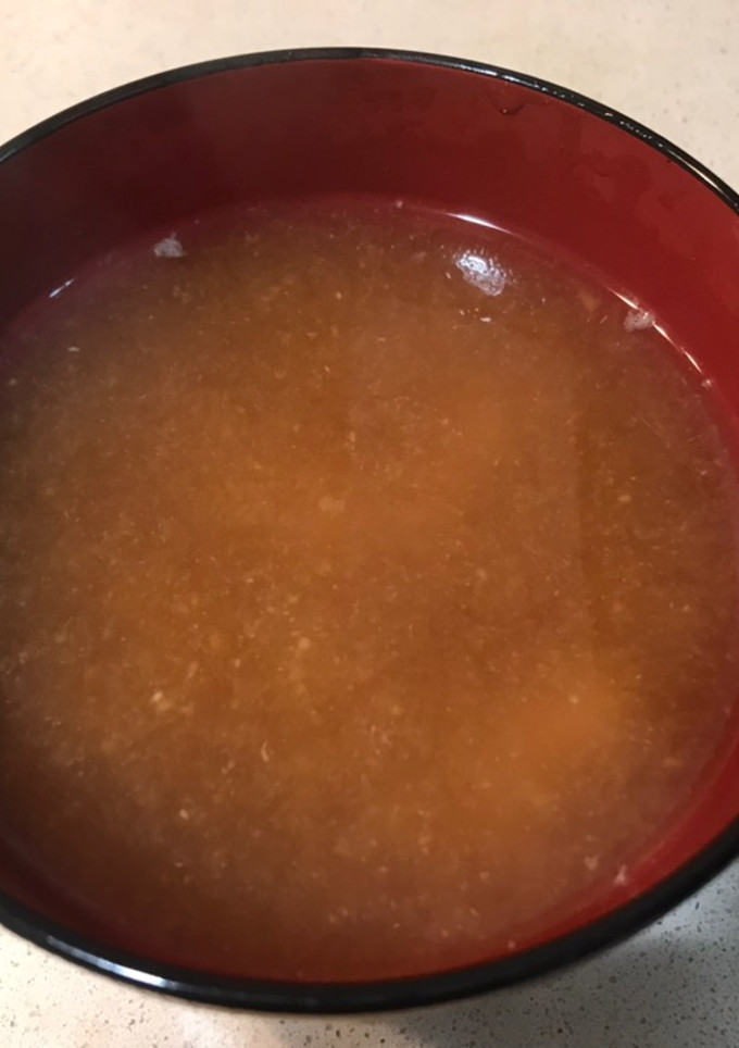 Una foto de Sopa de Miso casero (Patata)