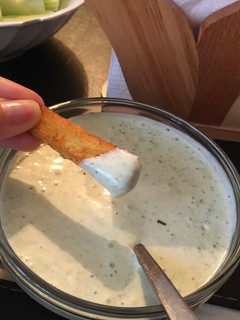 Una foto de Salsa de ajo